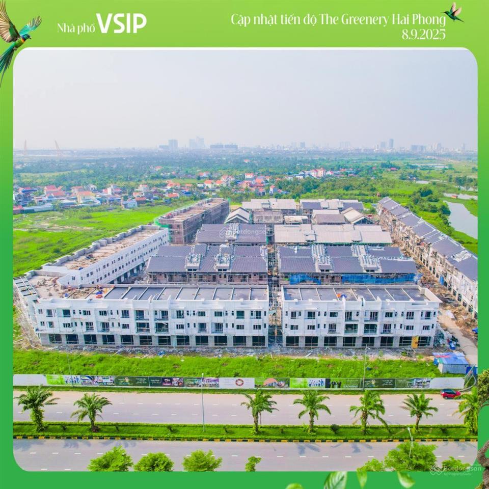 Nhà phố the greenery hướng tây đẹp nhất dự án  diện tích gần 90m giá chỉ 5 tỷ 150