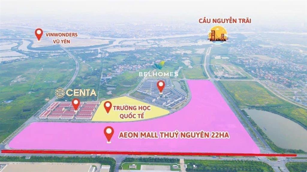 Căn góc hướng nam 103m2 dự án centa city hải phòng  cửa ngõ đi vào vũ yên  giá chỉ 5 tỷ 250
