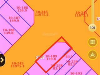 Chính chủ cần bán lô góc 2 mặt tiền đường rộng 16m, ngang 8m, full đất ở đô thị giá rẻ