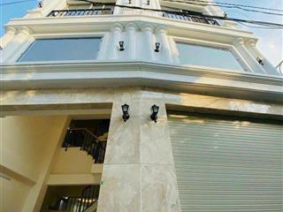 Bán nhà 4 tầng hxh phan văn trị p11, dtsd 150m2, chỉ 6.89 tỷ thương lượng,  0908 274 ***