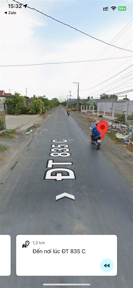 Bán 1,5 ha mặt tiền đt 835c tt bến lức. long an (nay tây ninh)
