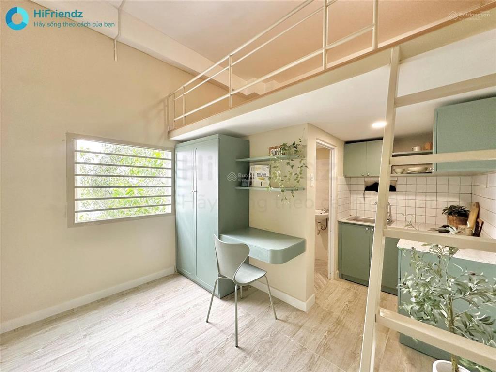 Cho thuê phòng có gác, mới  tone màu ấm, full nội thất gần khu chế xuất, cầu phú mỹ quận 7