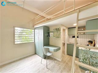 Cho thuê phòng có gác, mới  tone màu ấm, full nội thất gần khu chế xuất, cầu phú mỹ quận 7