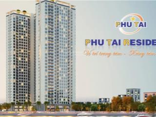 Sổ lâu dài qũy căn phú tài residence 1pn2pn3pn 1,4  1,85  2,65 tỷ/căn view biển. full nội thất