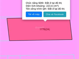 Đất nền 223m2 thổ cư thuận an bình dương