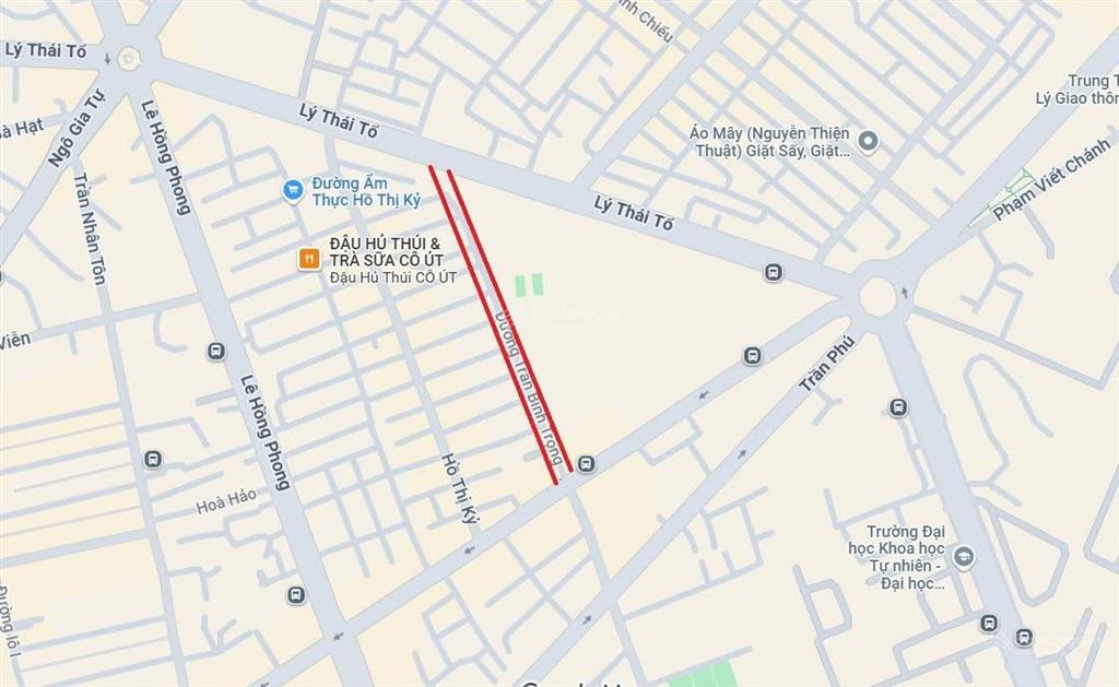 Khu ẩm thực chợ hoa hồ thị kỷ trung tâm quận 10 hxh 6m 50m2 nhà đẹp vuông vức