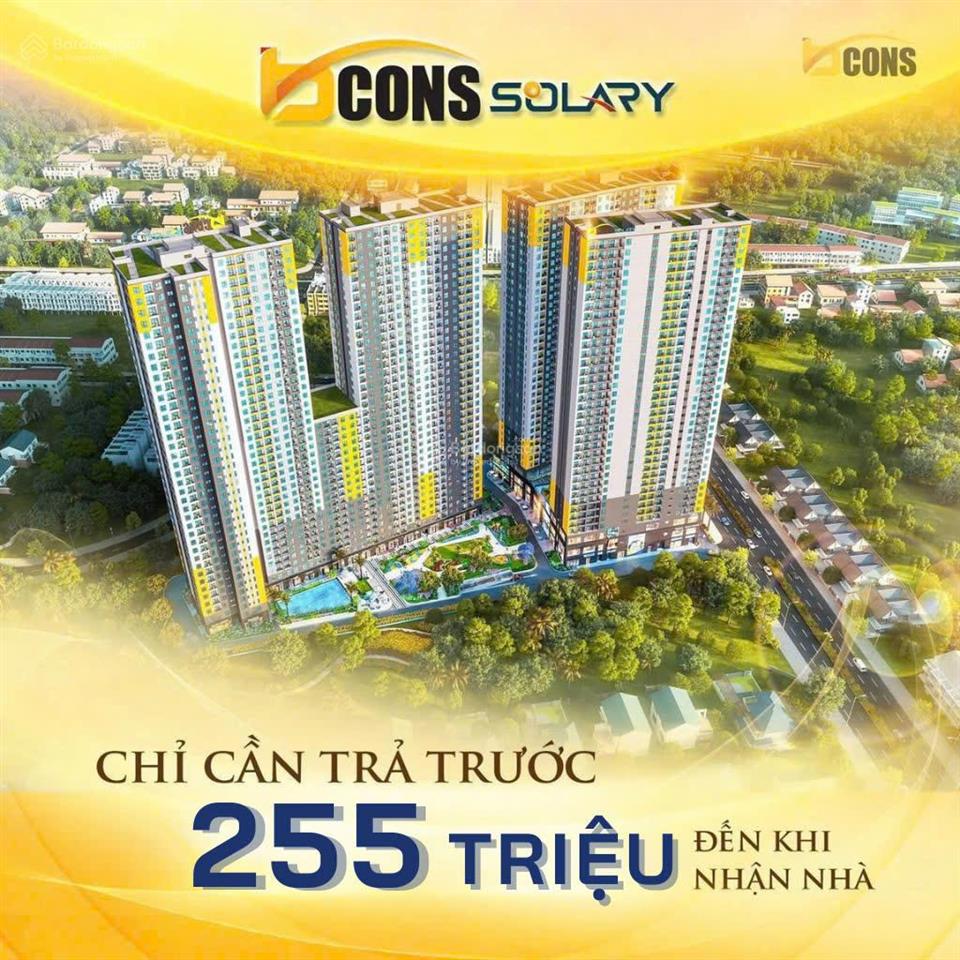 Chỉ còn hơn 180 căn cuối cùng dự án bcons solary, sở hữu ngay chỉ với 300 triệu. ck lên tới 6.1%