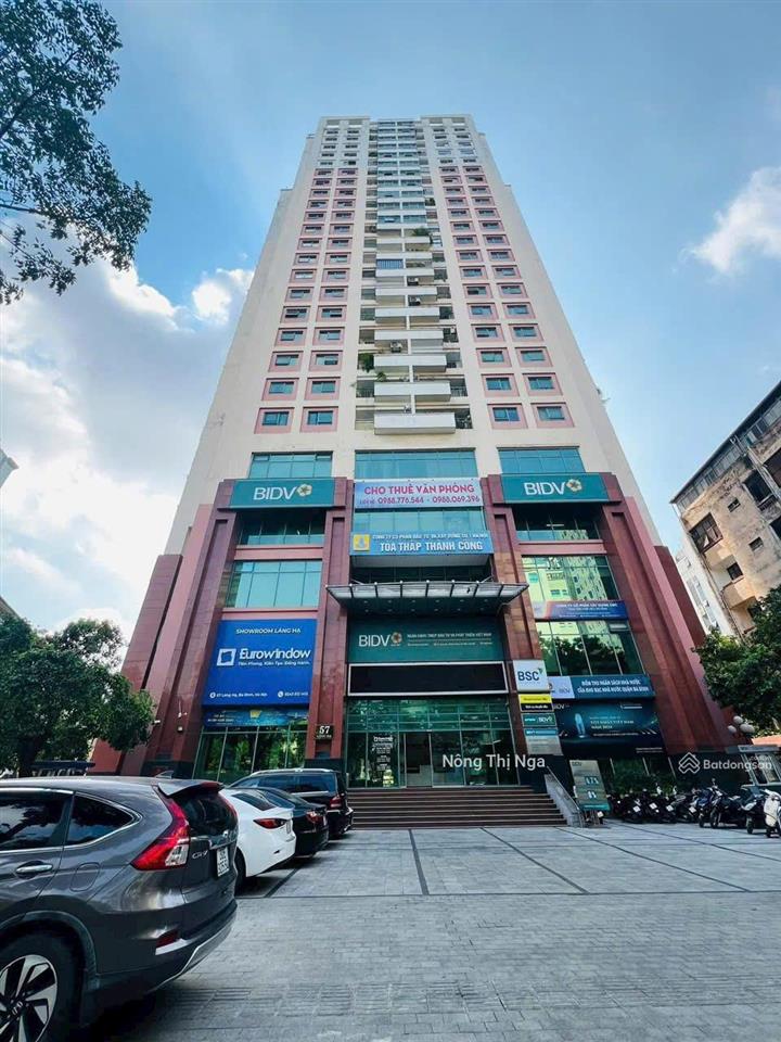 Ban quản lý cho thuê mặt bằng rooftop tòa nhà 57 láng hạ  vị trí đắc địa phù hợ nhiều loại hình
