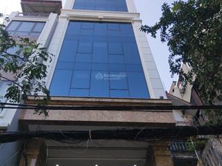 Cho thuê nhà lô góc 2 mặt thoáng 90m2 x 7 tầng thông sàn thang máy tại chiến thắng  văn quán