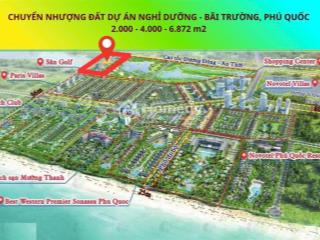 Bán 4000m2 đất dự án xây dựng cao tầng tại bãi trường  phú quốc