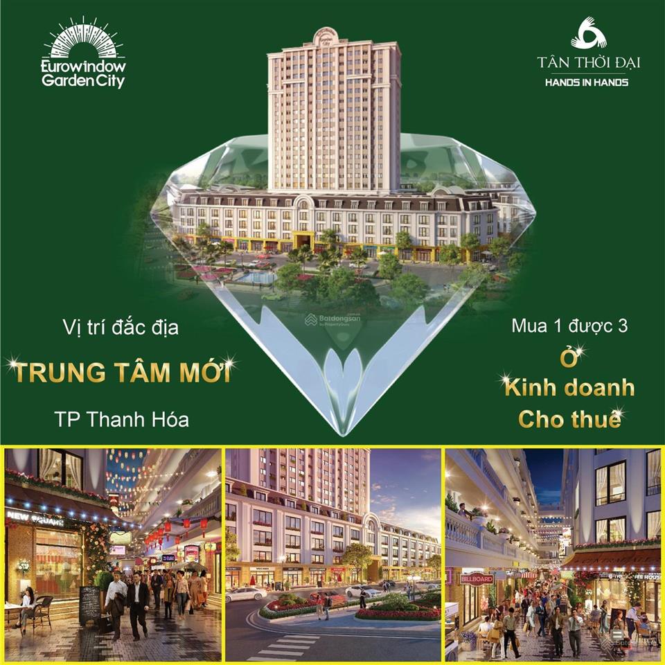 Hàng chuyển nhượng bao giá tốt nhất tại dự án eurowindow garden city