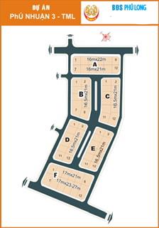 Bán đất dự án phú nhuận 1,2 trung tâm thành phố thủ đức giá rẻ dt 7 x18,5 giá 135tr/m2