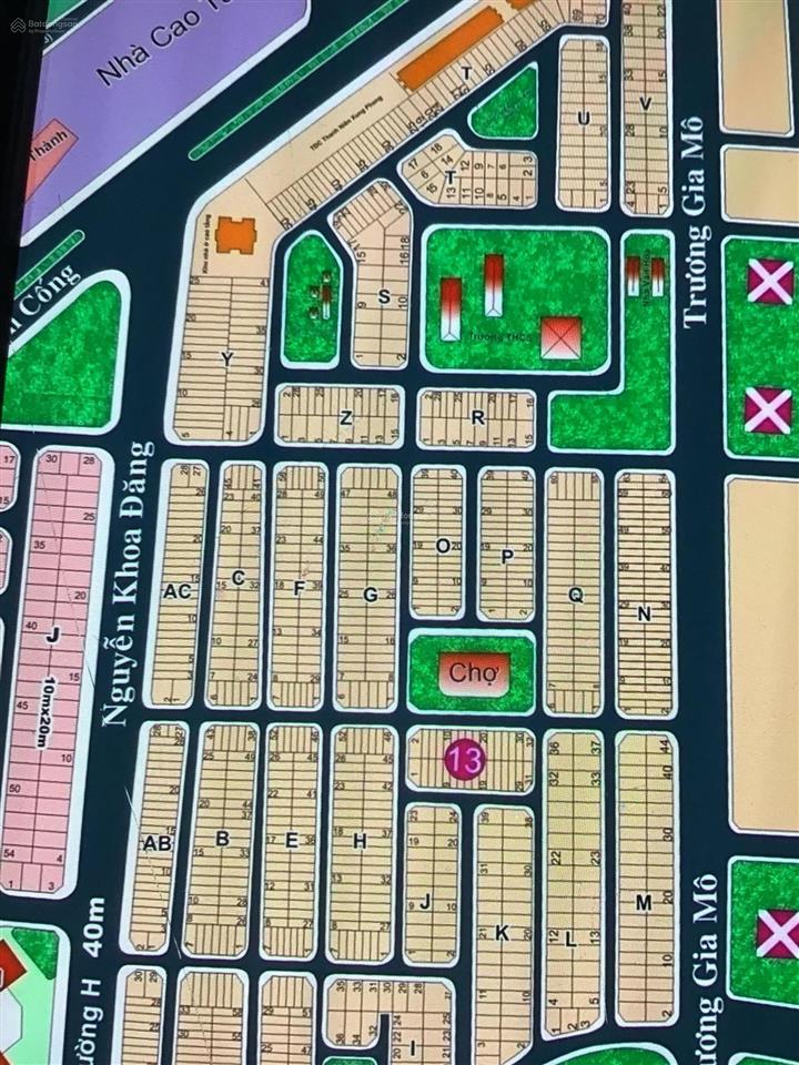 Bán đất khu 1 trung tâm thành phố thủ đức giá tốt dt 5 x20m giá 145tr/m2