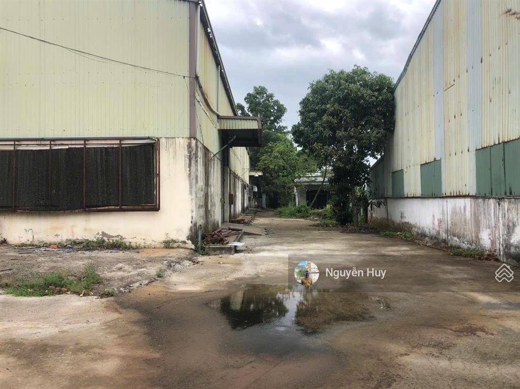 Cho thuê kho, nhà xưởng khuôn viên 2000m2 xưởng 1000m2 văn phòng 500m2 mt tại quốc lộ 1a, bến lức