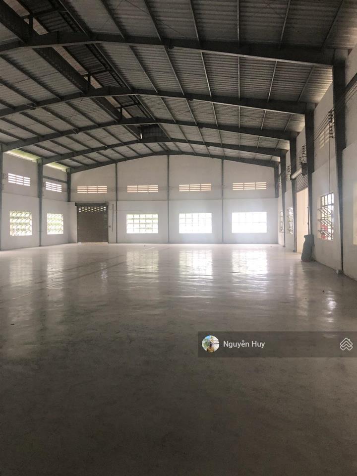 Cho thuê kho, nhà xưởng tại tỉnh lộ 835, mỹ lộc, cần giuộc, long an, 80tr, dt 5000m2 xưởng 1000m2