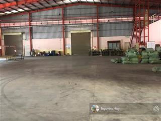 Bán kho, nhà xưởng tại lê minh xuân, 65 tỷ, dt 5000 m2 trong đó xưởng 3.500m2 văn phòng 700m2