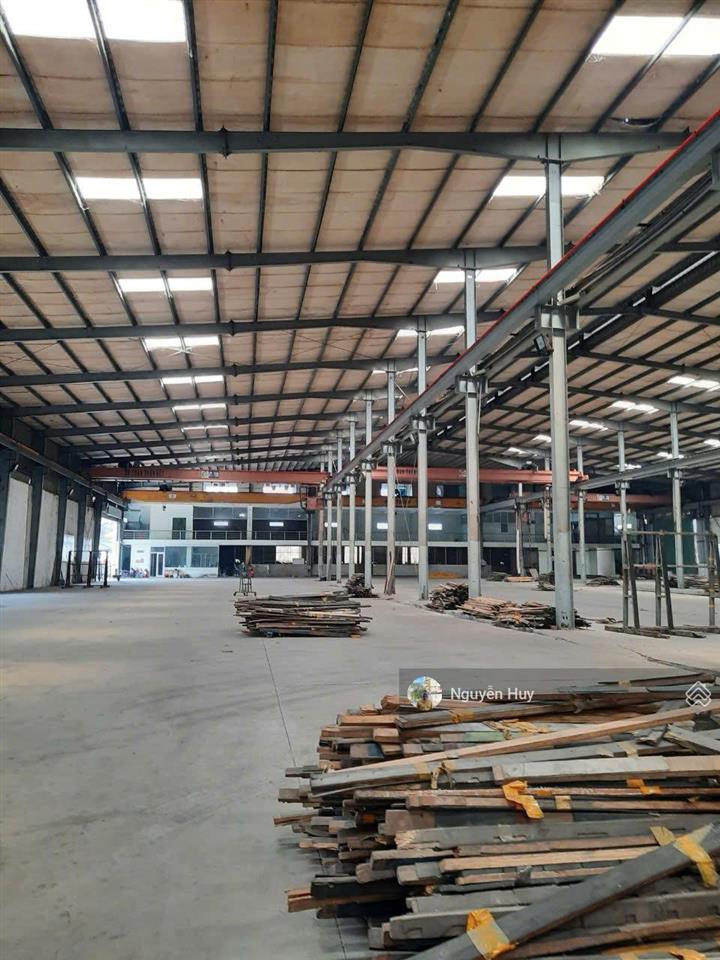 Cho thuê kho, nhà xưởng tại kcn tân tạo, 110 nghìn/m2, khuôn viên 10000m2, xưởng 7000m2, vp 500m2