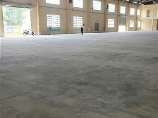 Cho thuê kho, nhà xưởng khuôn viên 5000m2, xưởng 3.500m2 tại kcn tân tạo, bình tân  0909 913 ***