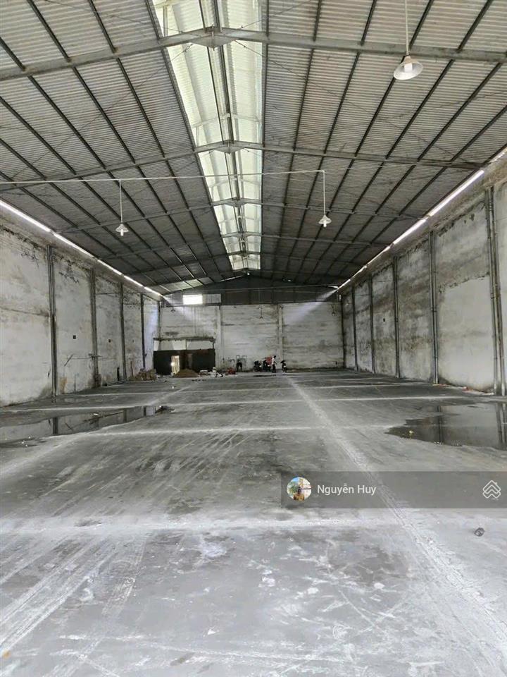 Cho thuê kho xưởng 1000m² mt trần văn giàu, bình chánh đường lớn xe tải 50m