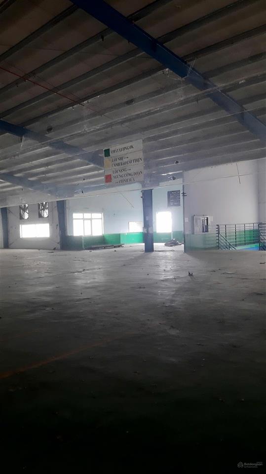 Cho thuê xưởng 10.500m² + vp 1.000m² mỹ yên bến lức, pccc tự động, giá 910tr/th