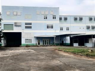 Cho thuê xưởng 10.500m² + vp 1.000m² mỹ yên bến lức, pccc tự động, giá 910tr/th