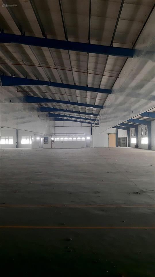 Cho thuê xưởng 10.500m² + vp 1.000m² mỹ yên bến lức, pccc tự động, giá 910tr/th