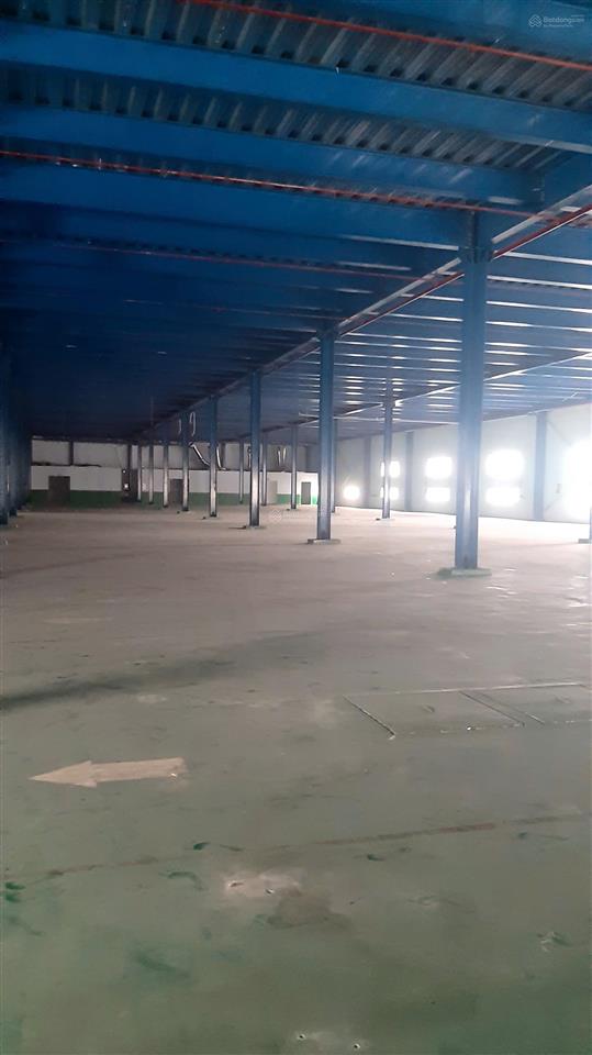 Cho thuê xưởng 10.500m² + vp 1.000m² mỹ yên bến lức, pccc tự động, giá 910tr/th