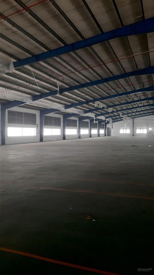 Cho thuê xưởng 10.500m² + vp 1.000m² mỹ yên bến lức, pccc tự động, giá 910tr/th