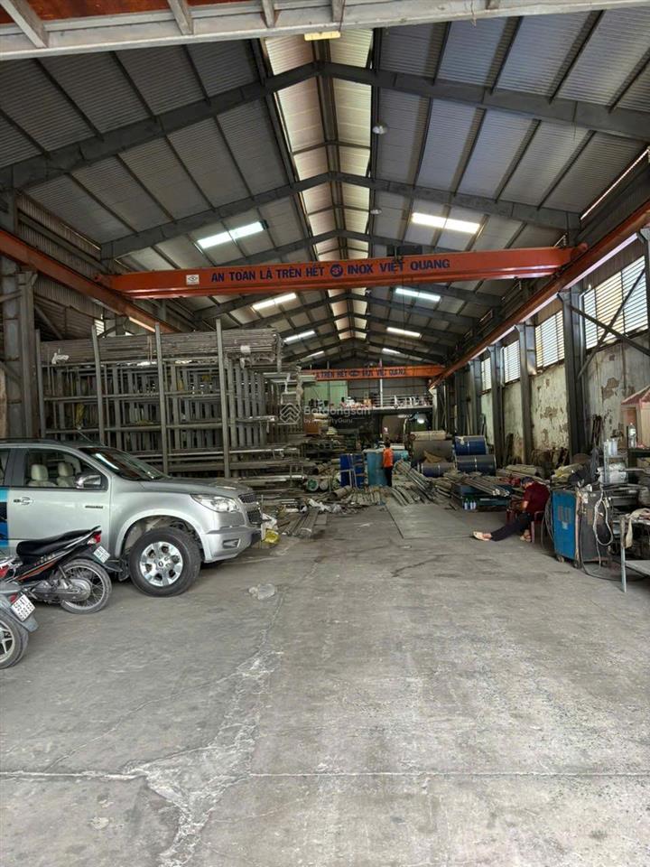 Cho thuê kho mặt tiền an dương vương, bình tân 1.223m², giá 110k/m²