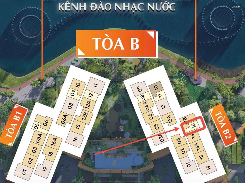 Độc quyền giỏ hàng căn hộ 1pn tại masteri park place (ct5)  căn hộ view hồ bơi