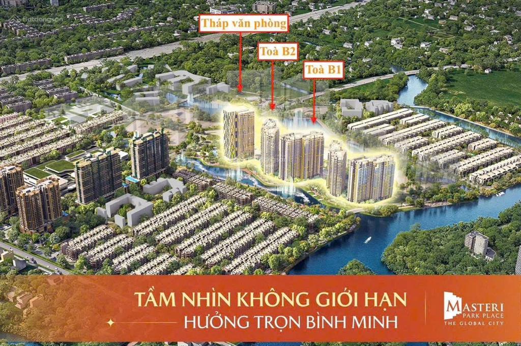 Độc quyền giỏ hàng căn hộ 1pn tại masteri park place (ct5)  căn hộ view hồ bơi