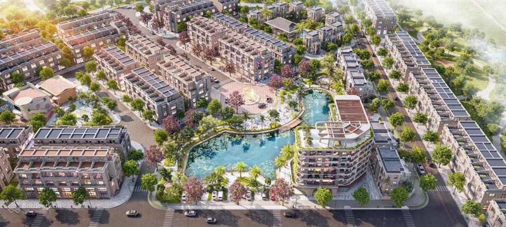 Bán liền kề góc 75m2 tại the gateway city, ân thi, hưng yên, giá đầu tư