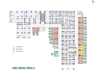 Bán căn officetel tầng 2 tháp p3 view đông nam giá 1,7 tỷ đã vat,  nhận thông tin chính chủ