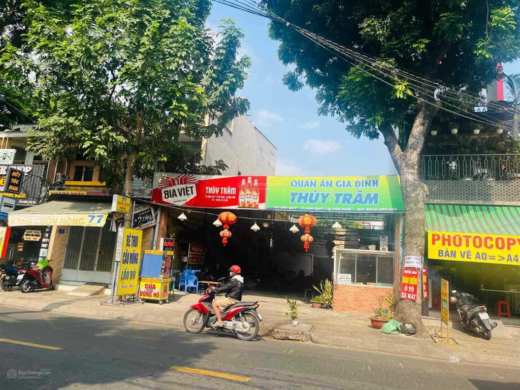 Bán mặt tiền kinh doanh tân quý gần aeon tân phú, 9mx33m, giá 50 tỷ,q tân phú cho thuê 45tr/tháng