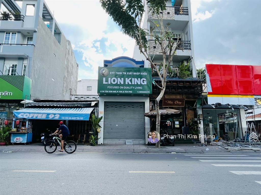 Giá tốt nhất con đường  bán mt đường tân sơn nhì, 4m x 20 m, giá 17.5 tỷ, q. tân phú