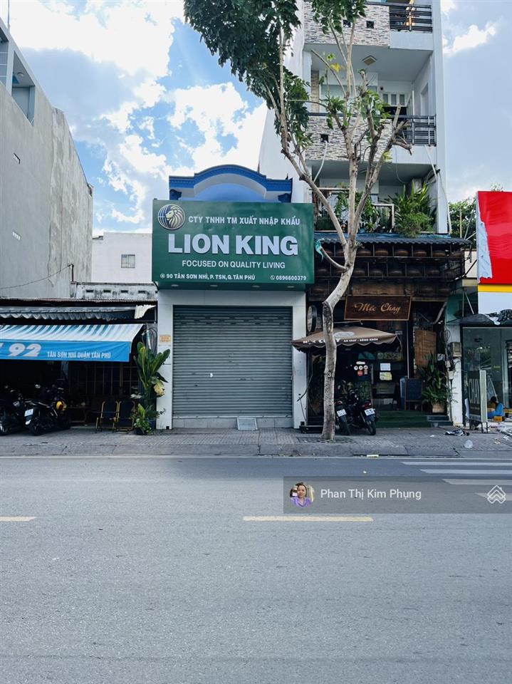 Giá tốt nhất con đường  bán mt đường tân sơn nhì, 4m x 20 m, giá 17.5 tỷ, q. tân phú