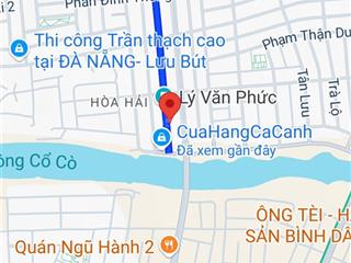 Chính chủ bán đất vị trí đẹp đầu tư sát sông cổ cò+ gần biển tân trà, đường lý văn phức