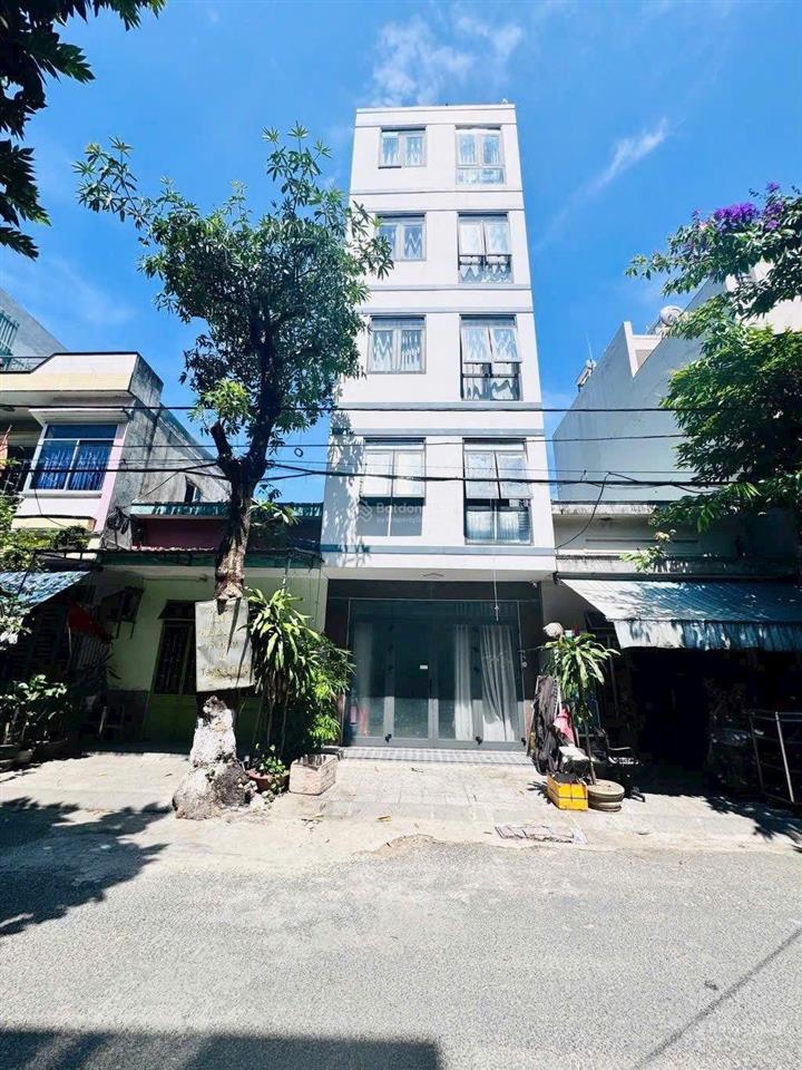 Bán tòa 5 tầng mt dương bá trạc  hải châu doanh thu 45tr/1th giá rẻ