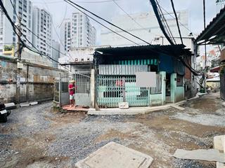 Nhà cấp 4 (62m2) góc 2 mặt tiền hẻm xe hơi thông đường âu cơ, tân bình. giá nhỉnh 5.x tỷ