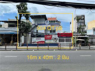 Cho thuê mặt bằng 904 mặt tiền quang trung, phường 8, 2 lầu, 16x40m, ưu tiên thuê lâu dài