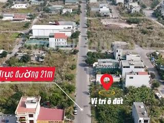 Cần bán ô đất 90m2 trục đường to 21m hà khánh quay biển giá đầu tư