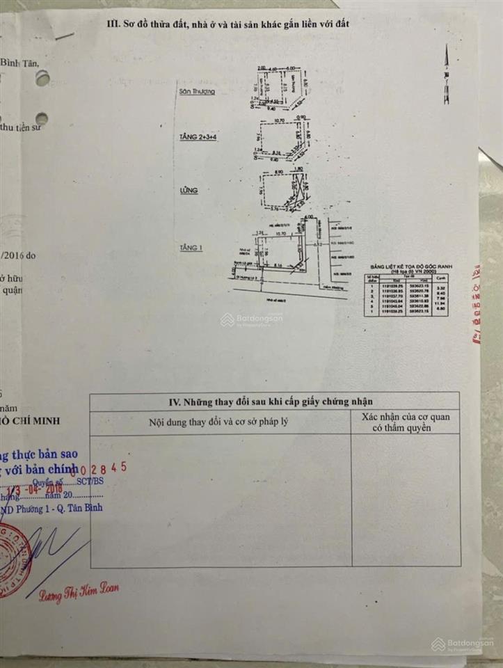 Chính chủ gửi căn hộ dịch vụ 18 phòng, hẻm hương lộ 2, cho thuê 55tr/th, giá 15,8tỷ,  0973 610 ***