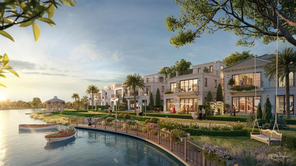 Biệt thự 332m2 park village vị trí trung tâm đẹp nhất waterpoint kênh đào bao quanh. chiết khấu 15%