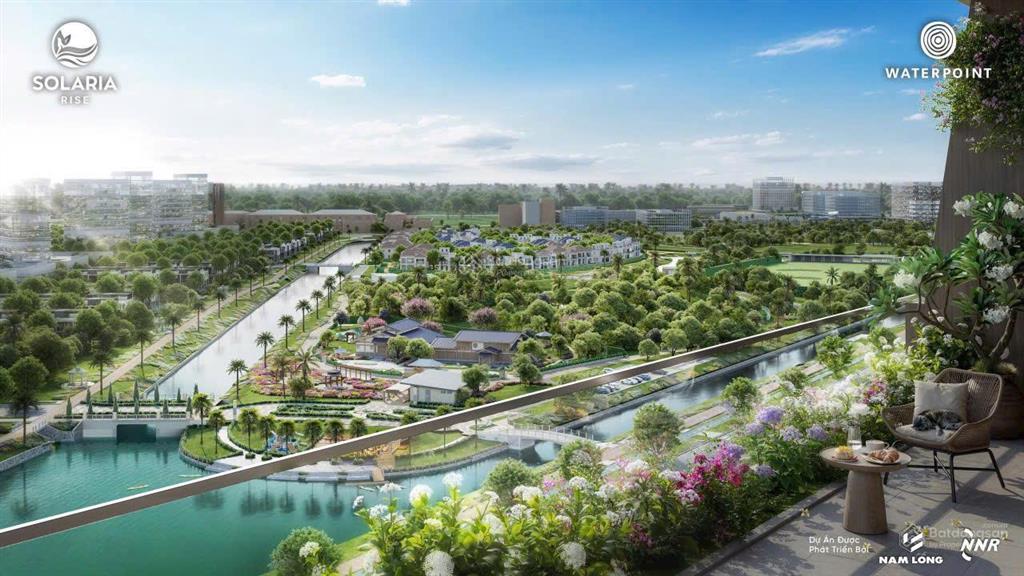 Căn hộ nghỉ dưỡng. thanh toán 300 triệu đến t9/2027. kđt waterpoint cách q1 45 phút. 77m2/2pn/2wc