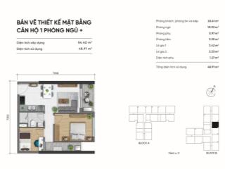 Bán ch daqua, bến bình đông, 3,03 tỷ, 54m2, 2pn, 1wc, giá tốt