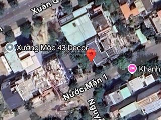 Bán lô biệt thự nước mặn 1 , nam việt á, đường 7.5m, dt 182m2, giá chỉ 16.2 tỷ