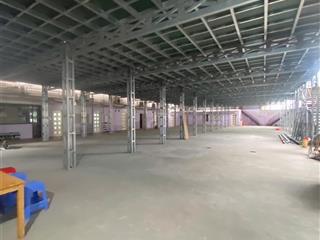 Cho thuê mặt sàn tầng 2, 3 làm kho nhà xưởng tại mp quang trung, hà đông. dt 3000m2. giá 45k/m2