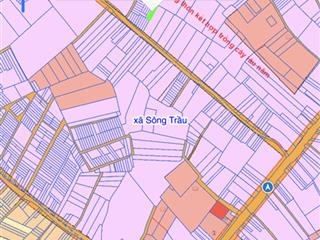 Đất nền sổ riêng thổ cư 224m2 giá chỉ 6.7tr/1m2 ấp 5 sông trầu gần ủy ban xã và kdl thác đá hàn .