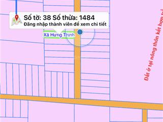 Đất nền sổ riêng thổ cư tây hoà giờ sáp nhập về xã hưng thịnh đồngnai 118m2 1t250 cách vành đai 90m