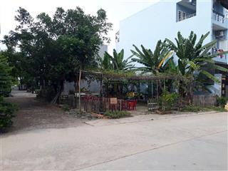 Bán đất góc 2 mặt tiền hẻm 173 an dương vương, an lạc, bình tân  hẻm 10m, khu xây dựng tự do